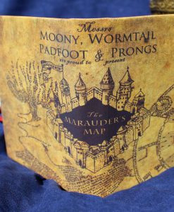 Marauder's Map Harry Potter Hogwarts Marauders eReader Kindle iPad Tablet Cover Custom Case Sketchbook Journal 2-1280-1280