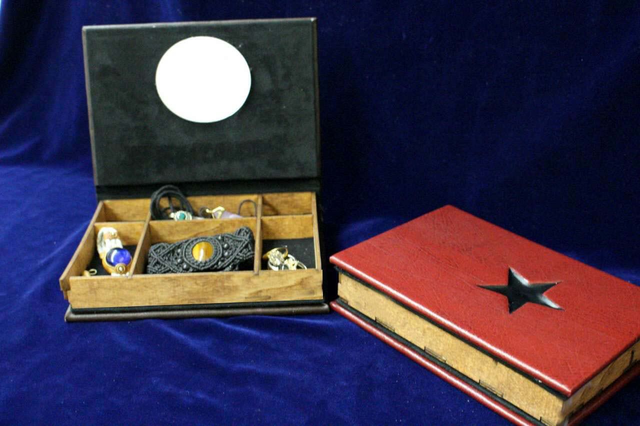 Hydra Soviet Code Book Jewelry Box Replica - Civil War Winter Soldier