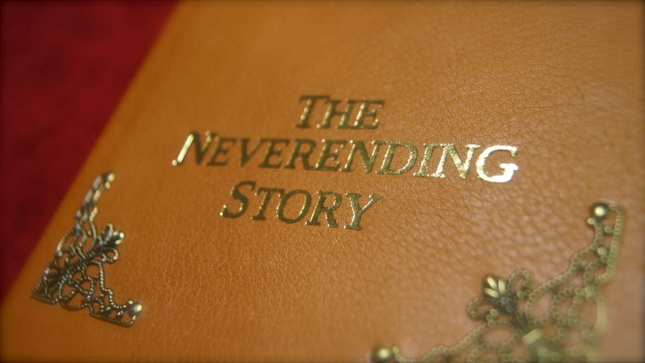 The Neverending Story - Leatherbound Book Replica