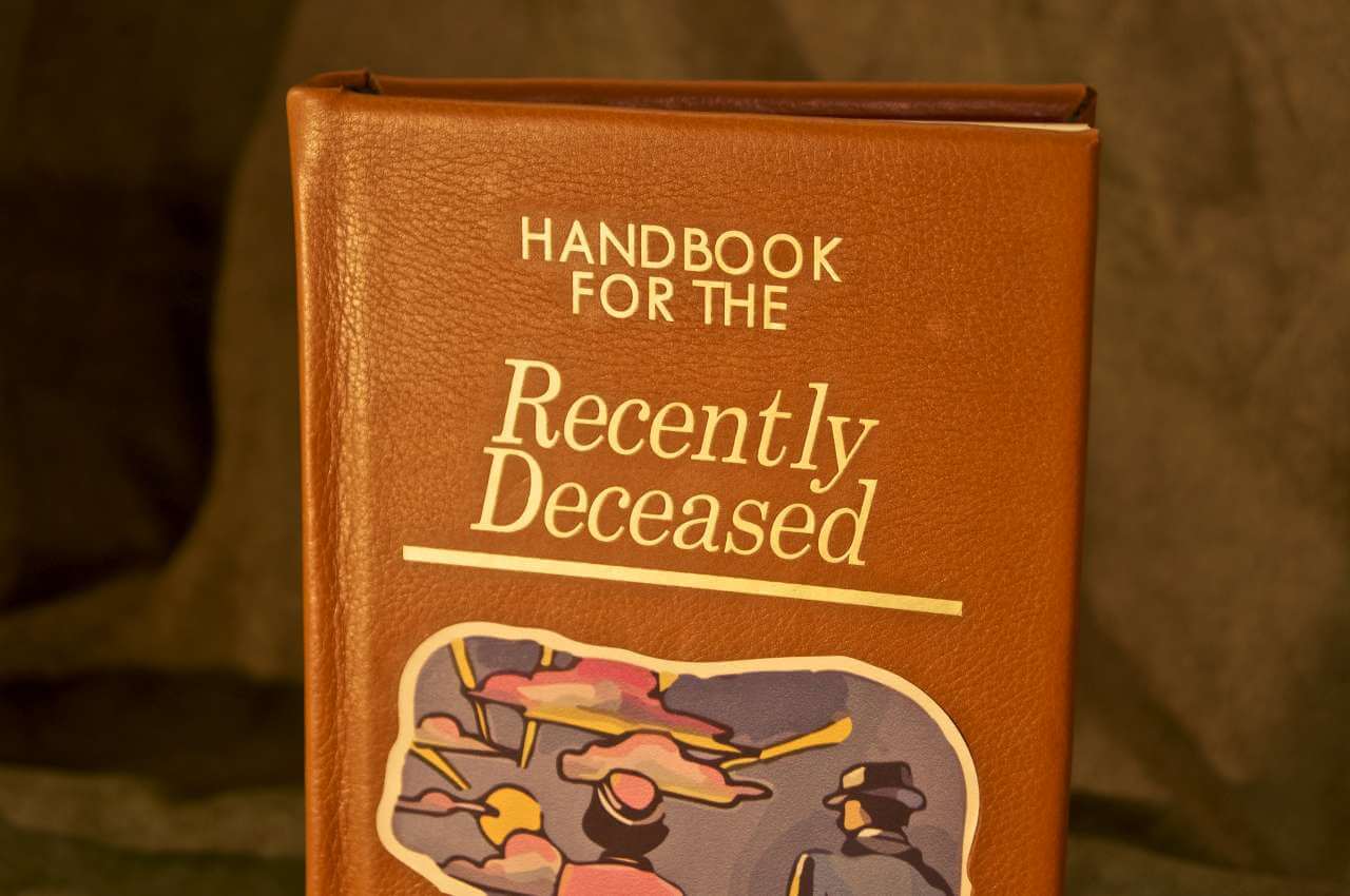 Beetlejuice Handbook for the Recently Deceased iPad / Kindle / eReader Cover