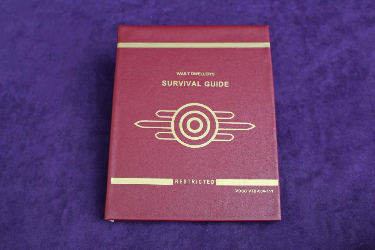Vault Dwellers Survival Guide - Kindle / iPad / eReader / Tablet Book Replica Cover (Inspired by Fallout)
