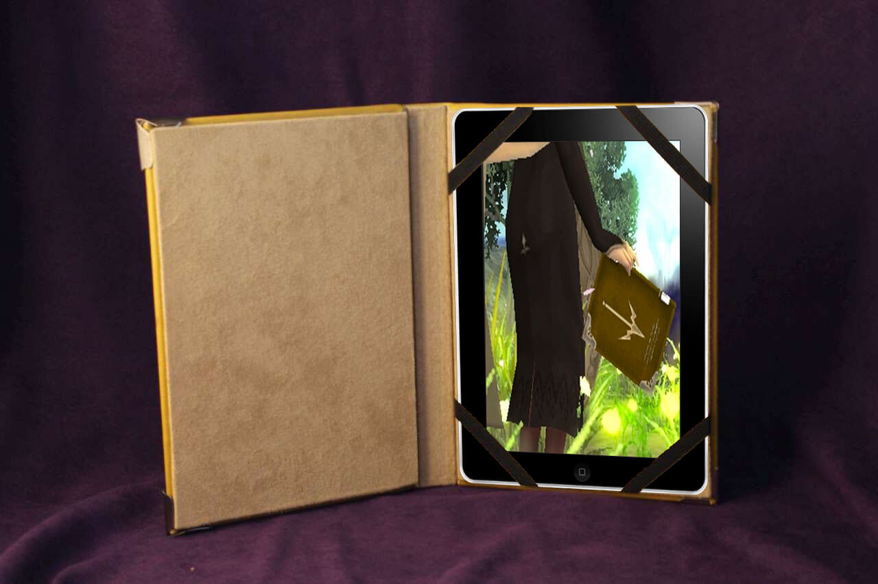 Fire Emblem Super Smash Bros SSB Thunder Tome Book / Kindle / iPad / Tablet Cover / Journal