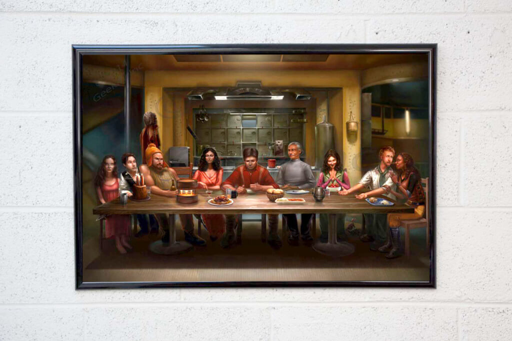 Firefly Last Supper Poster & Print