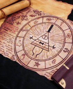 Gravity Falls Inspired - Magical Bill Cipher Scroll
