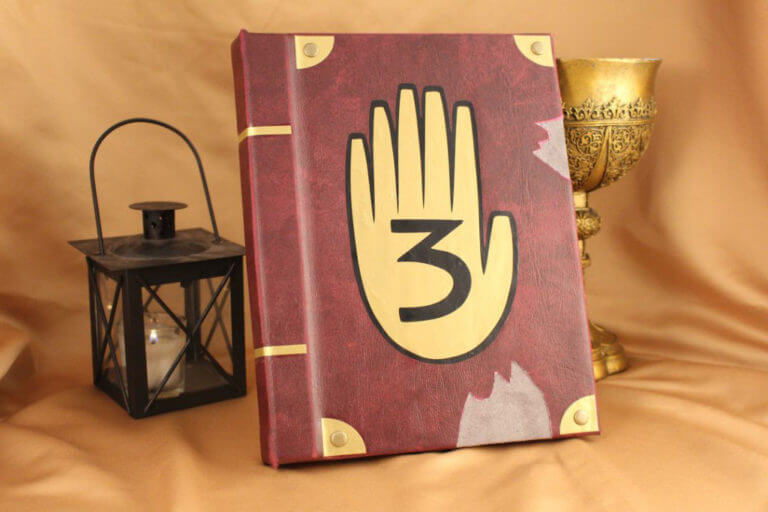 Gravity Falls Journal 3 Replica Jewelry Box - Hollow Book Replica - Geekify Inc