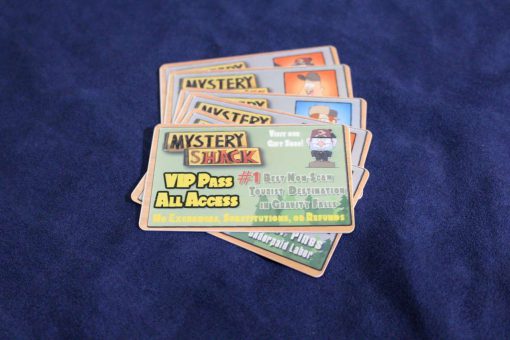 Gravity Falls Mystery Shack VIP Access Ticket - Inspired by Gravity Falls