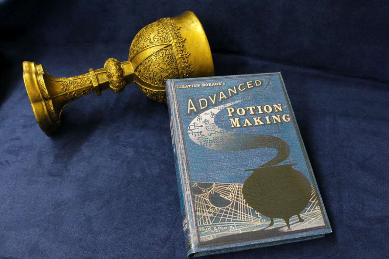 Advanced Potion Making Book Replica - Custom iPad / Tablet / eReader / Kindle Cover / Sketchbook (Inspired by Harry Potter)