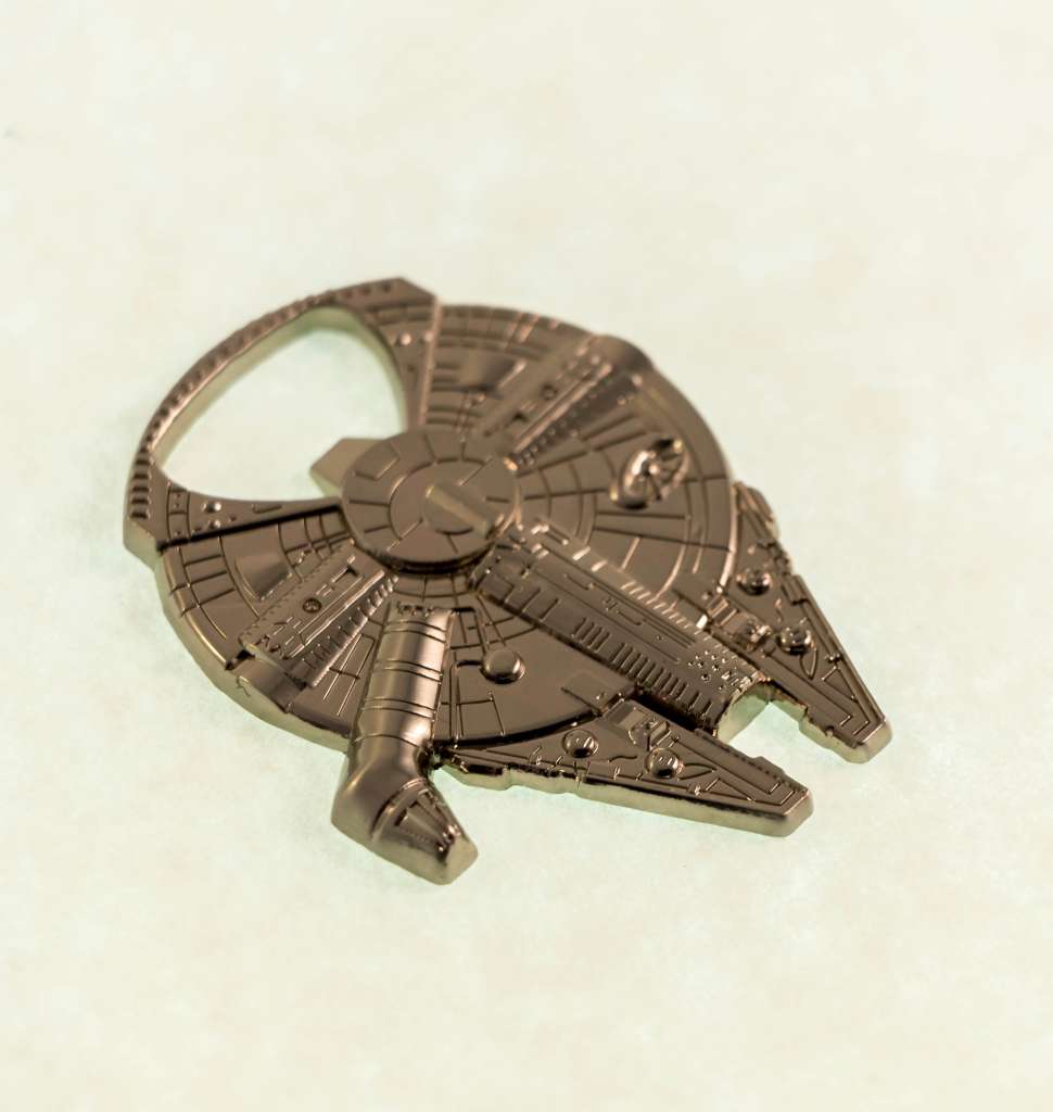 Star Wars Millennium Falcon Bottle Opener Metal Key Ring Keychain Gift Fashion 