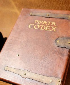 The Pirate Code (Pirata Codex) Pirates of the Caribbean Book Replica / Kindle / iPad / Tablet Cover / Journal