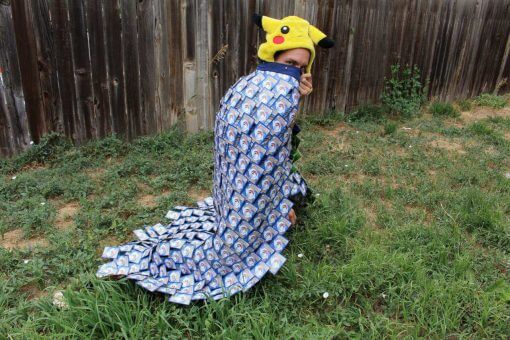 Pokemon Cape - Energy Card Cloak Inspired by Pokemon Go