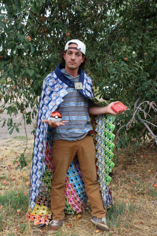 Pokemon Cape - Energy Card Cloak Inspired by Pokemon Go