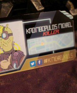 Krombopulos Michael ID Badge & Business Card - Inspired by Rick and Morty