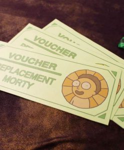Rick and Morty Replacement Morty Voucher Certificate