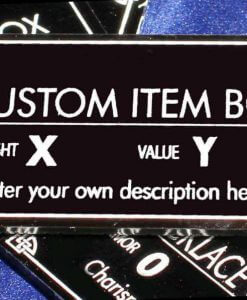 Custom Fantasy Item Description Text Box (Inspired by Skyrim Item)