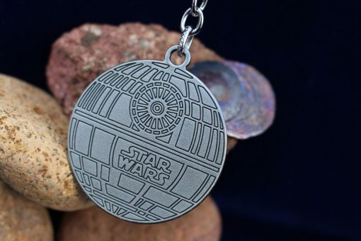 Star Wars Death Star (Deathstar) Silver Keychain