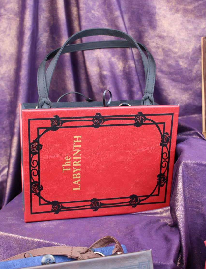 The Labyrinth Sarah's Book Hand Bag - Custom Book Replica / Clutch / Purse / Satchel