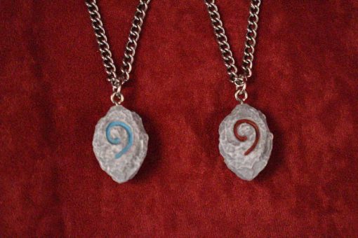 World of WarCraft Inspired Hearthstone Necklace Pendant