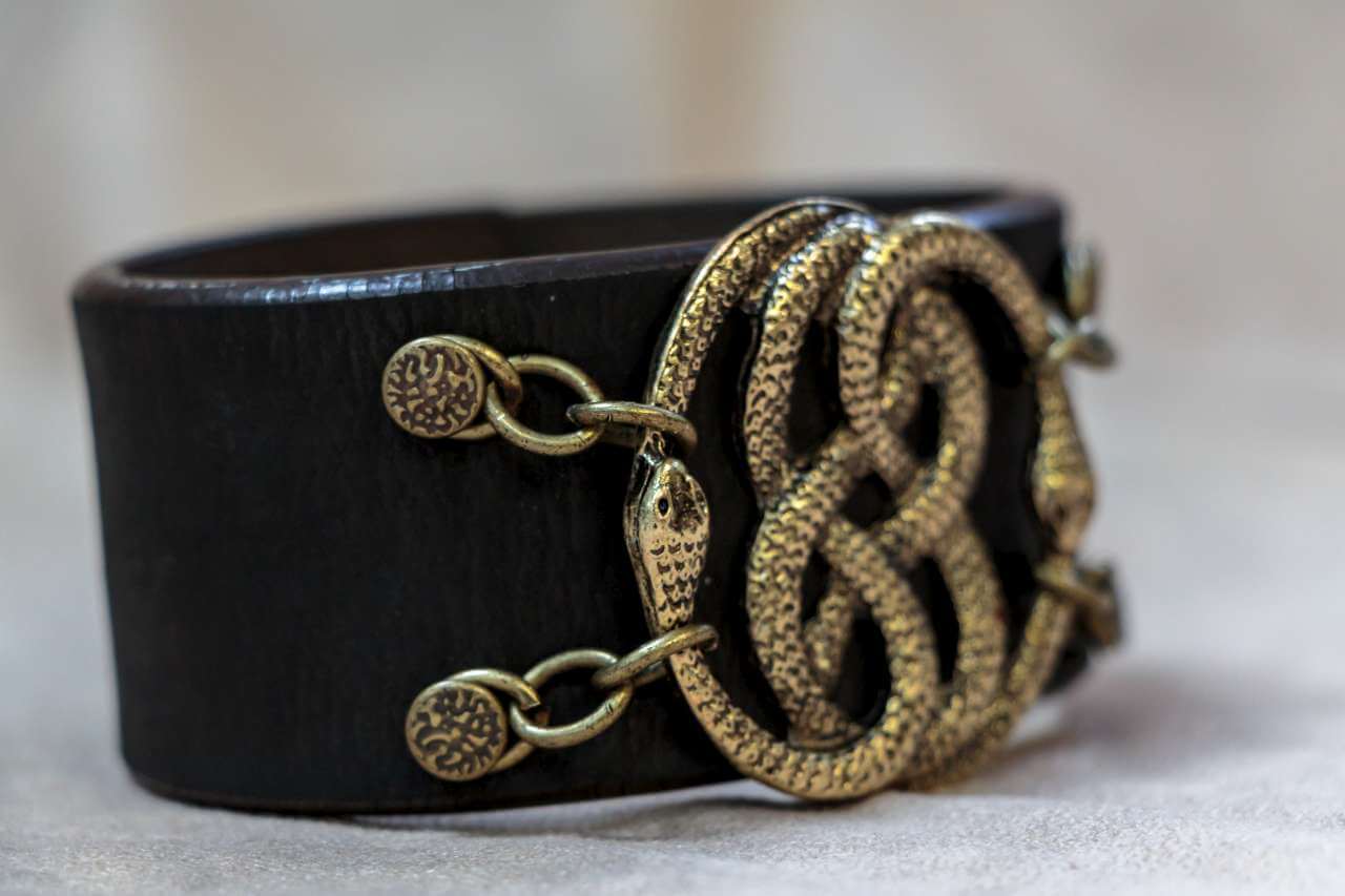Neverending Story Auryn Bracelet Leather Cuff