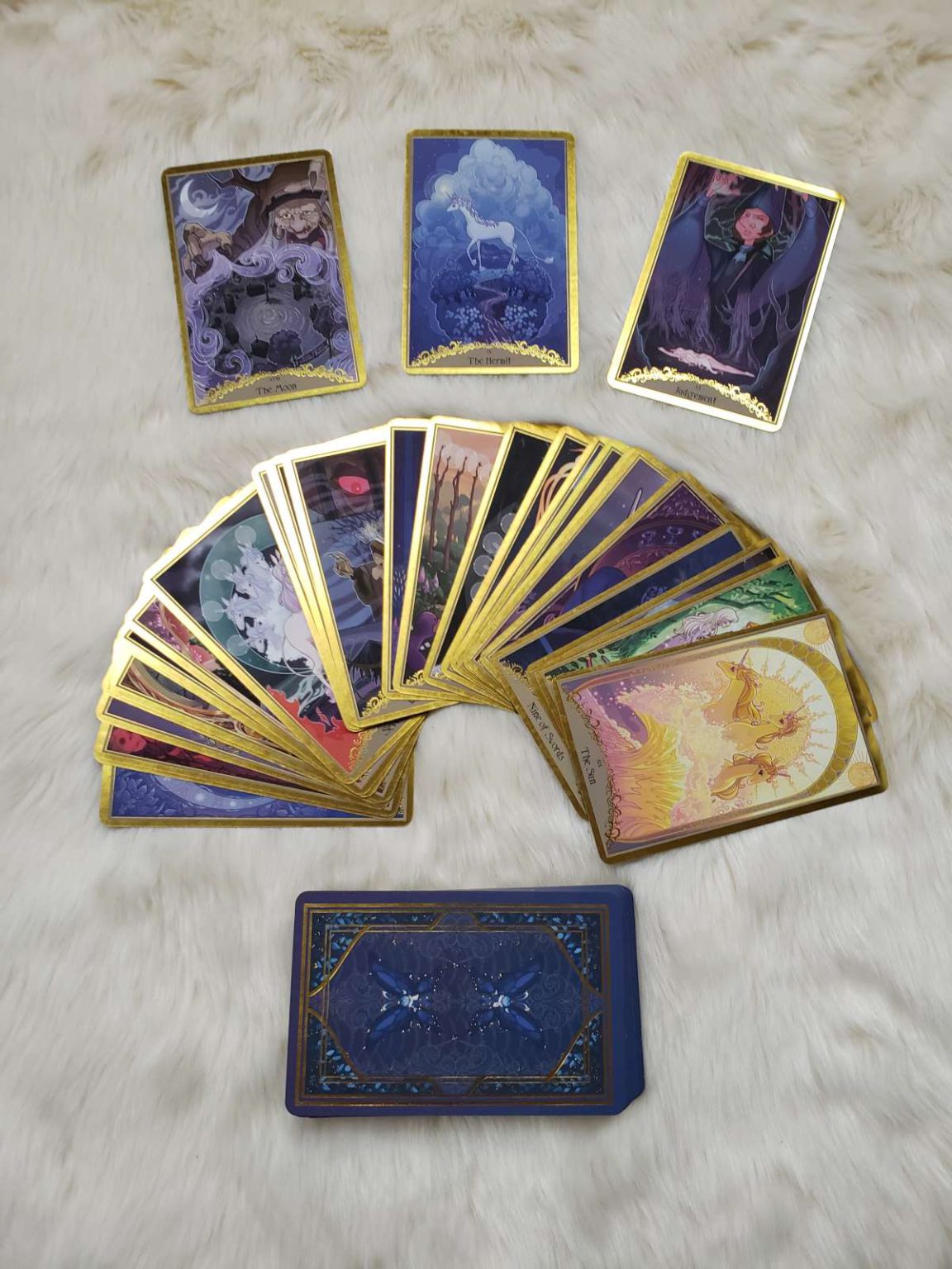 the last unicorn tarot deck