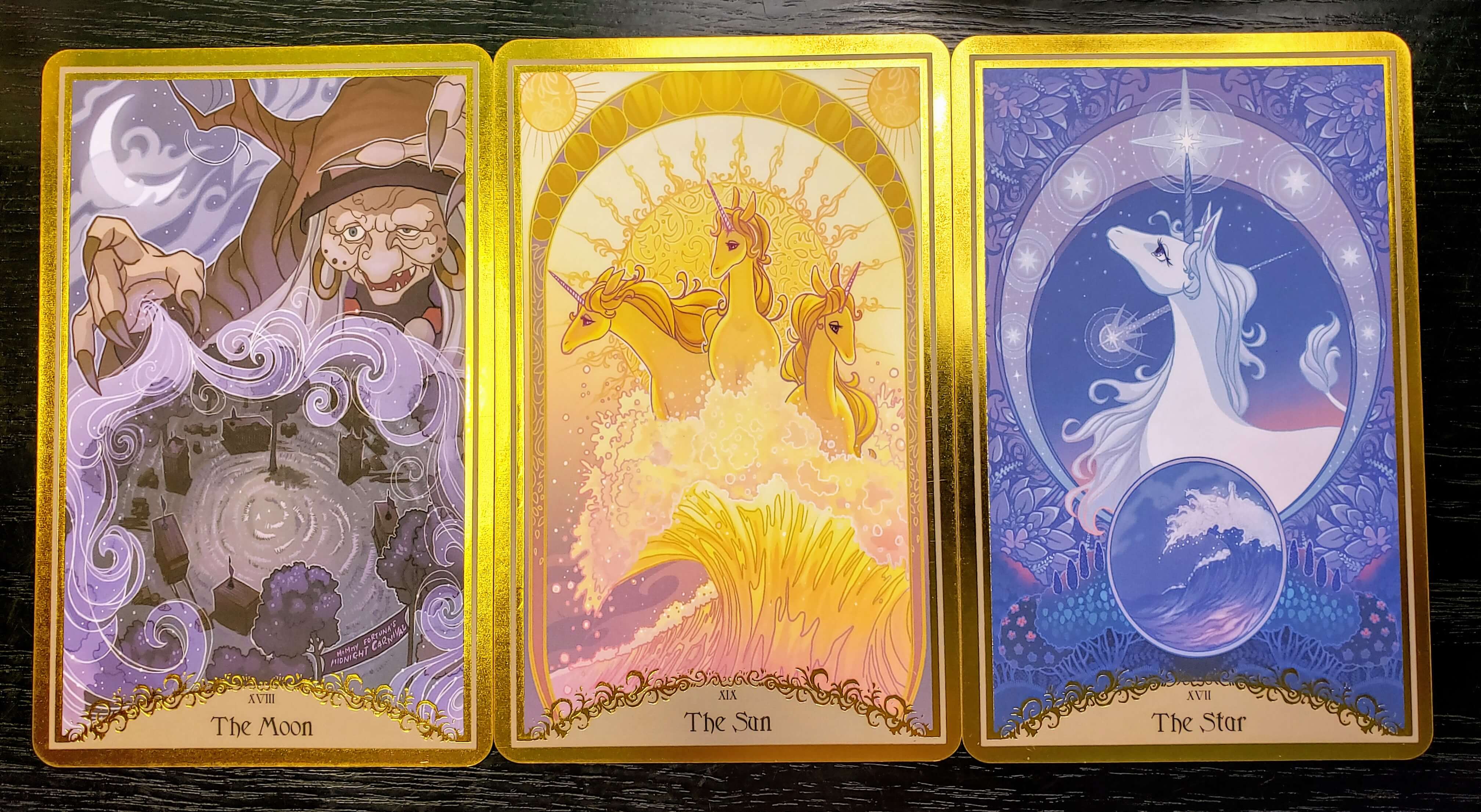 Last Unicorn Tarot Deck Cards