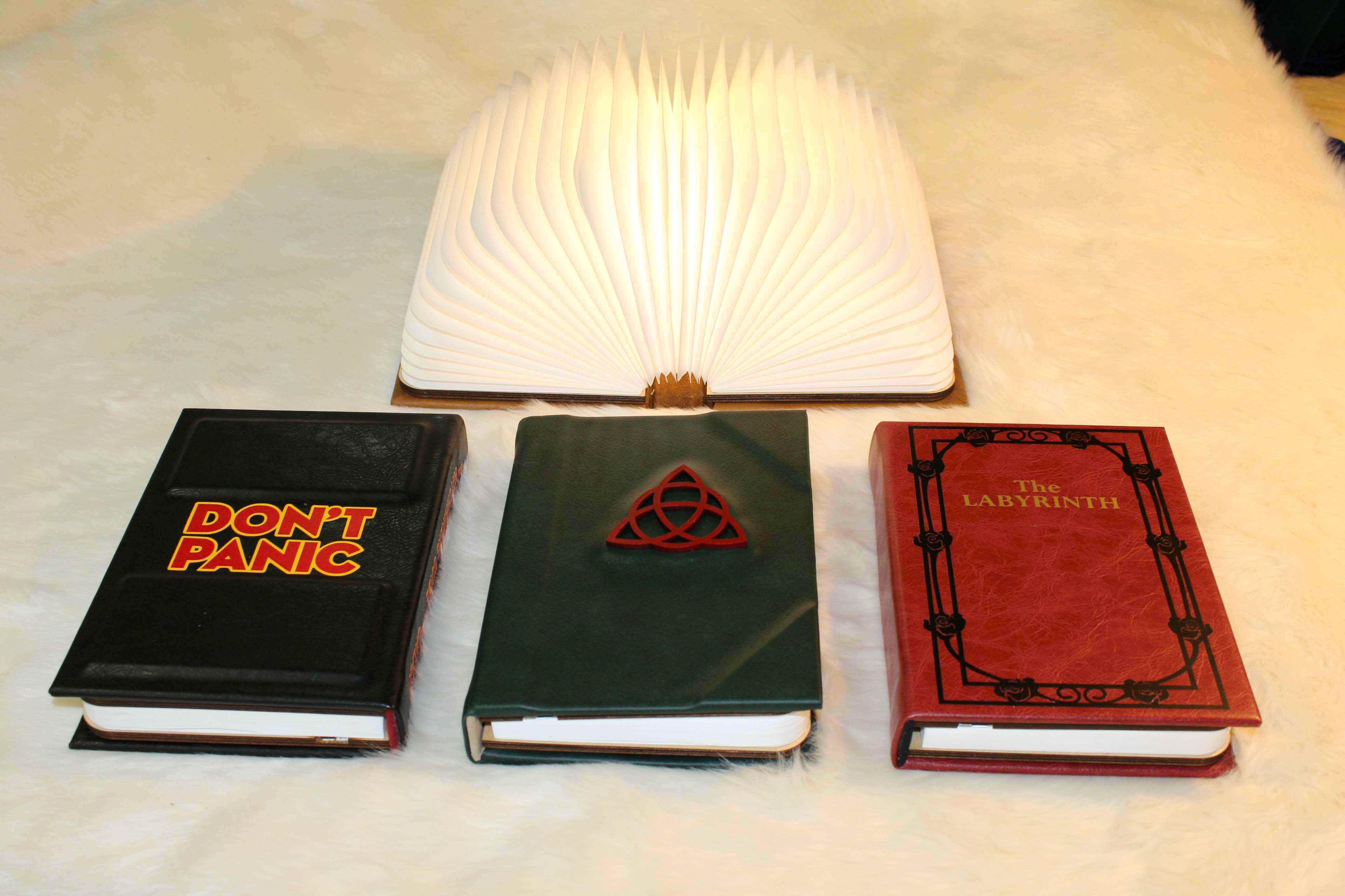Fantasy Book Replica Lantern Lamp Light