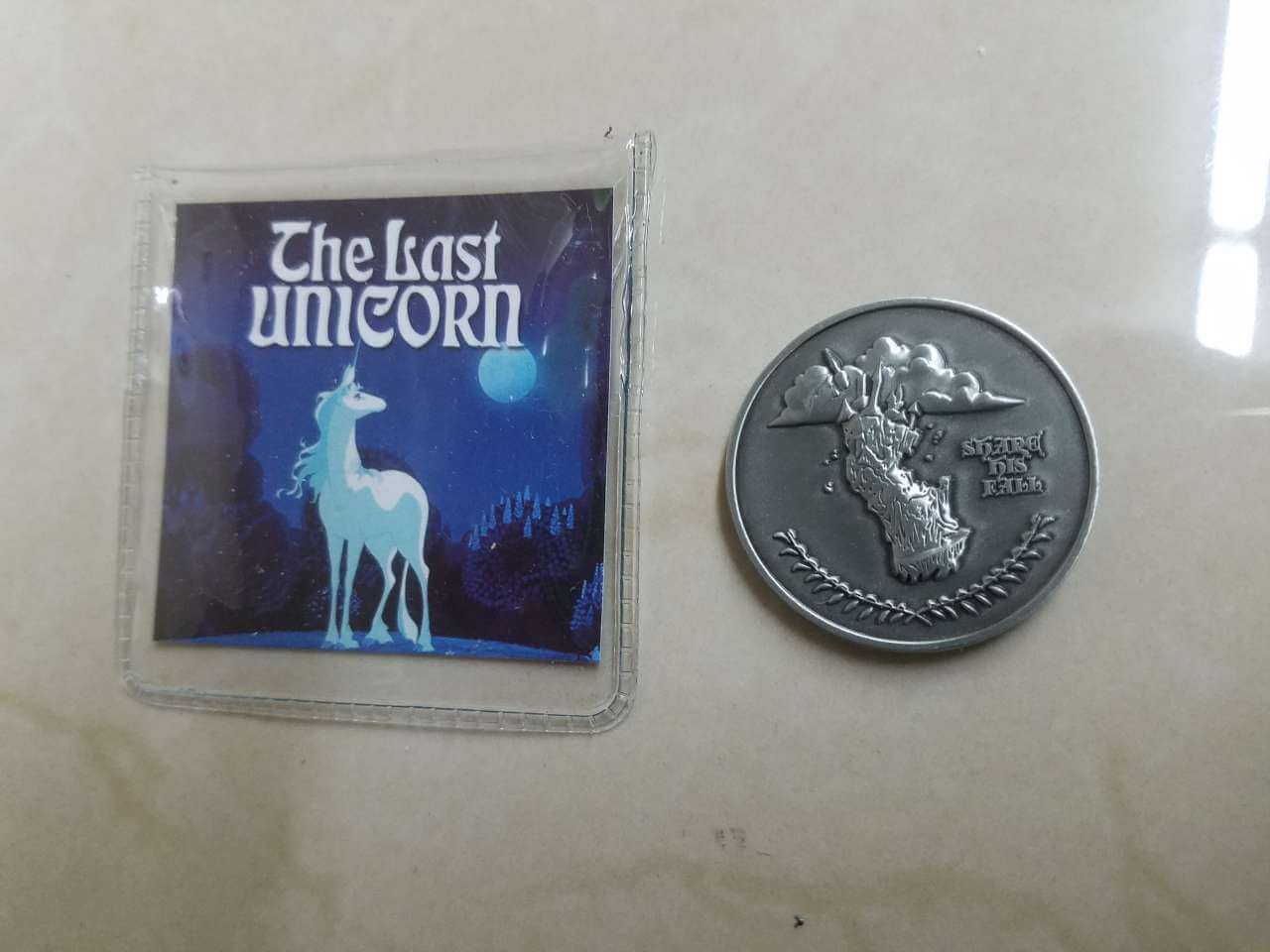 Last Unicorn King Haggard Peter S Beagle Coin 3