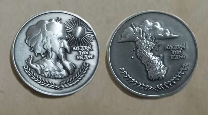 Last Unicorn King Haggard Peter S Beagle Coin 2