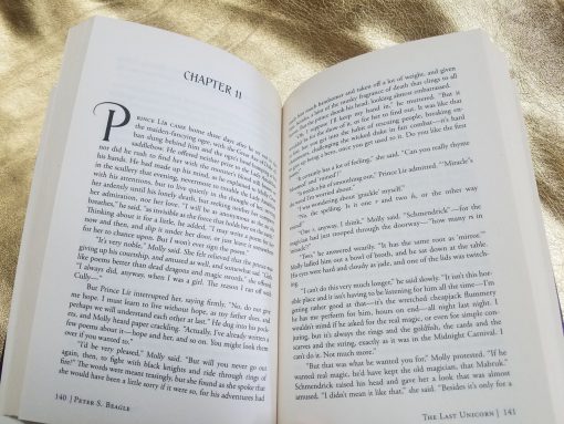 The Last Unicorn Leatherbound Book Collectors Peter S Beagle Leather Replica 14
