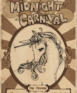 The Last Unicorn Mommy Fortunas Midnight Carnival Posters Unicorn Harpy Satyr Dragon1