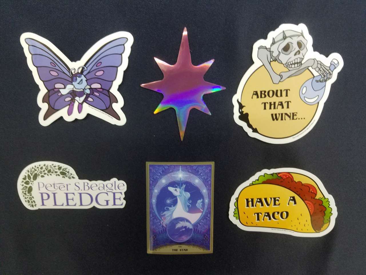 The Last Unicorn Peter S Beagle Officially Licensed Stickers Decals 3