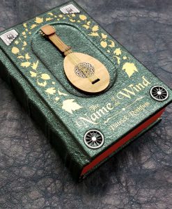 The Name of the Wind Patrick Rothfuss Leatherbound Leather Book Collectors Edition 1