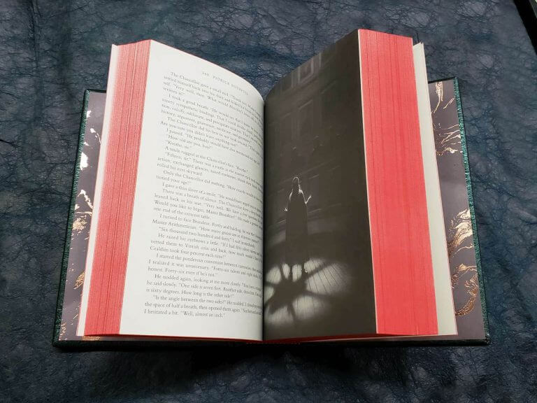 The Name of the Wind - Leatherbound Patrick Rothfuss 10th Anniversary