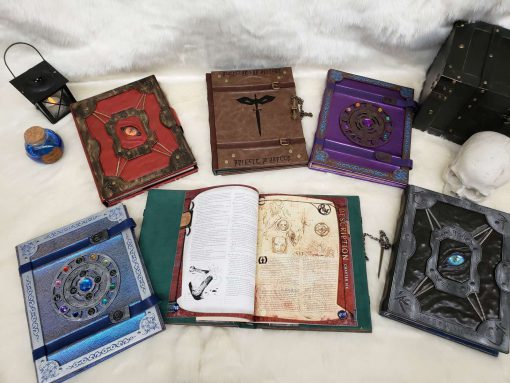 Custom DnD Dungeons and Dragons Leatherbound Book Rebinding 2