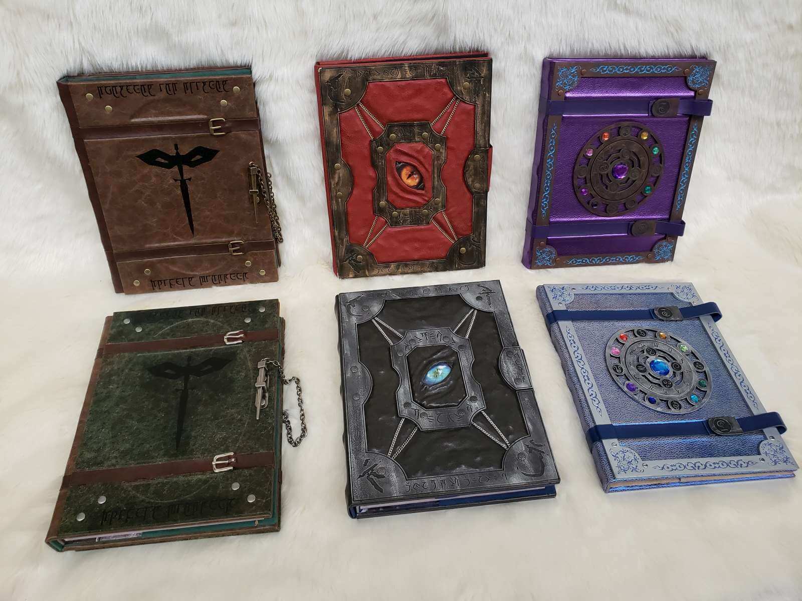 Custom DnD Dungeons and Dragons Leatherbound Book Rebinding 3