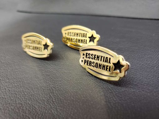 Essential Personnel Enamel Pin 4