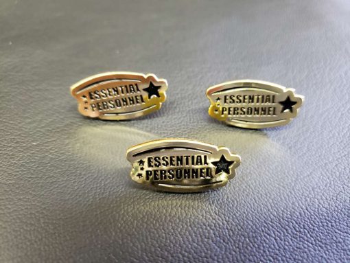 Essential Personnel Enamel Pin 3