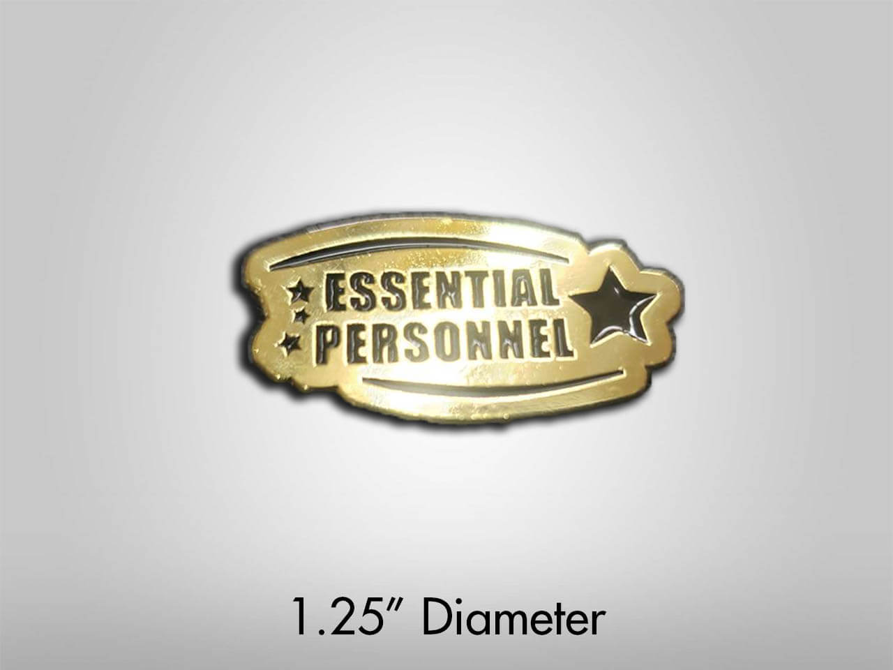 Essential Personnel Enamel Pin 1