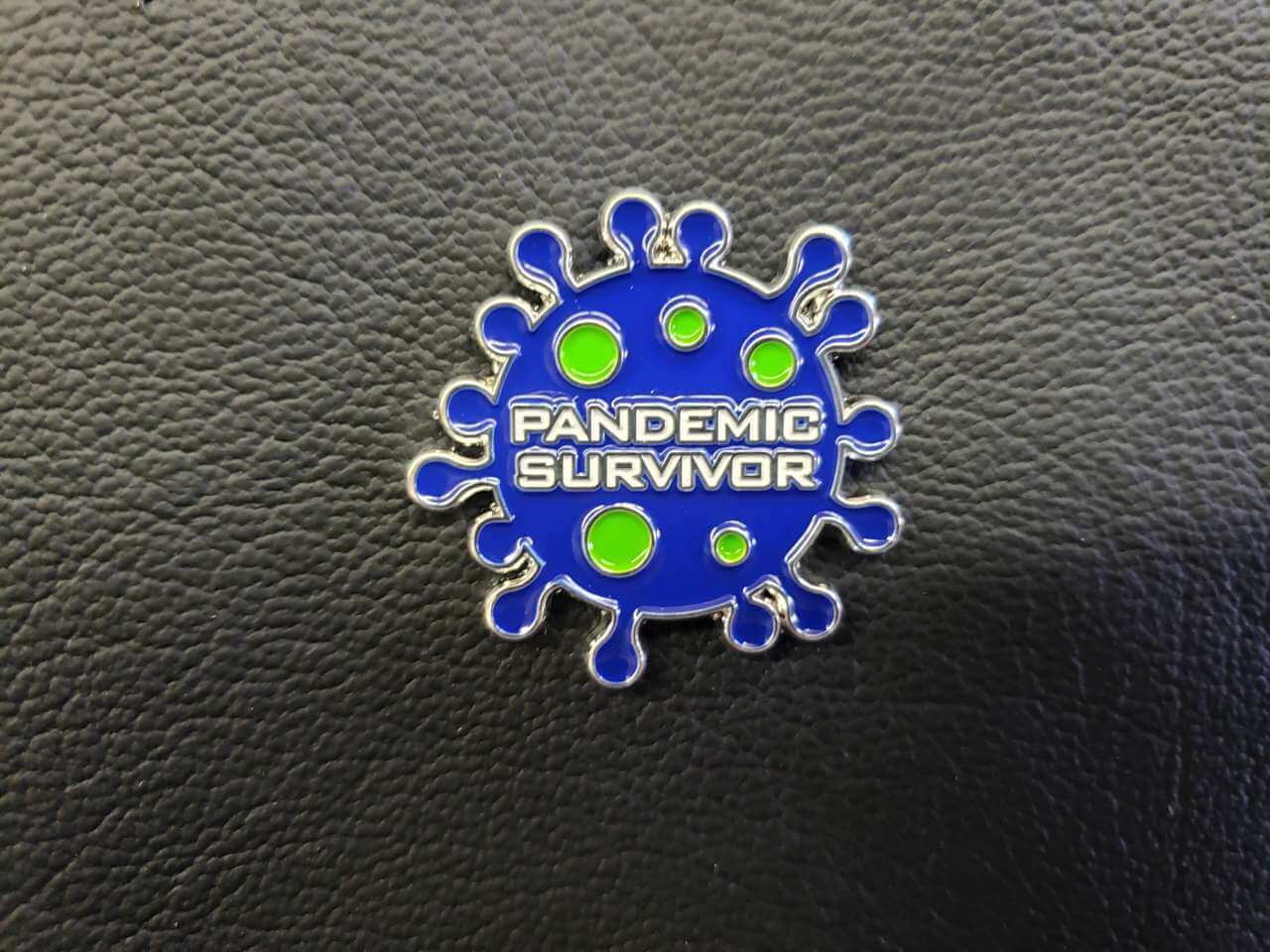 Pandemic Survivor Enamel Pin 2