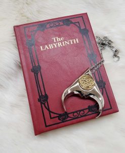 Labyrinth Movie Goblin King Jareth Dave Bowie Necklace Replica Pendant Silver Gold 11