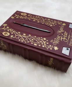 The Wise Mans Fear Patrick Rothfuss Leatherbound Leather Book Collectors Edition 17