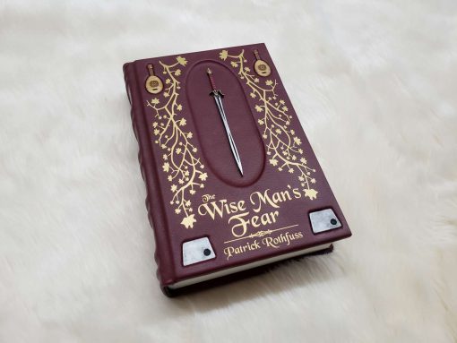 The Wise Mans Fear Patrick Rothfuss Leatherbound Leather Book Collectors Edition 22