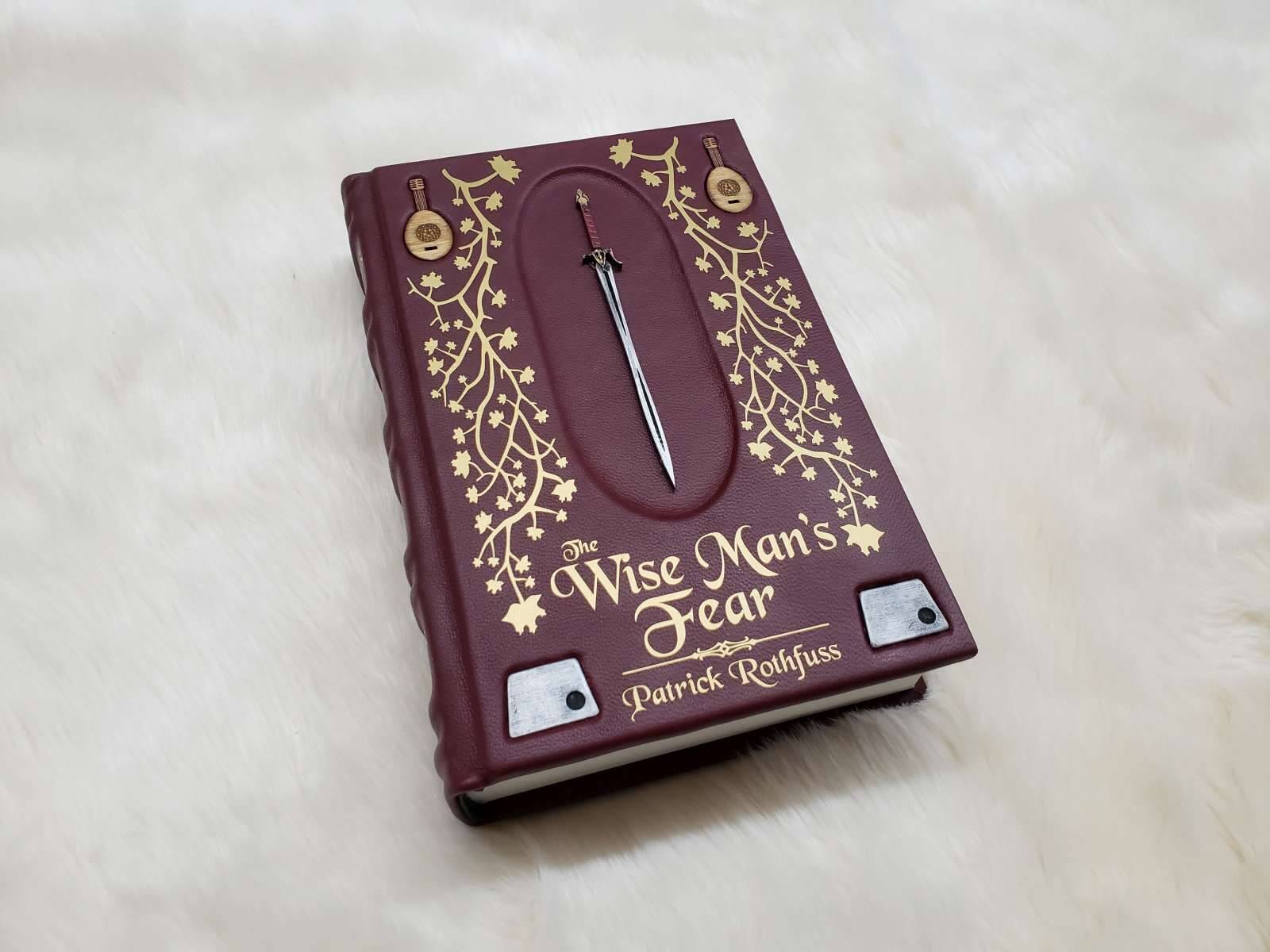 The Wise Mans Fear Leatherbound Patrick Rothfuss Book Geekify Inc