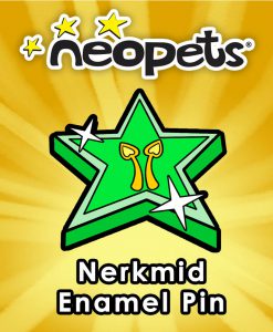 Nerkmid Official Neopets Enamel Pin V1 1