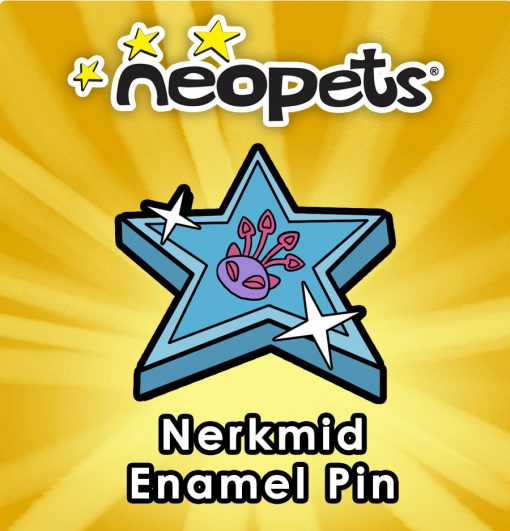 Nerkmid Official Neopets Enamel Pin V1 2