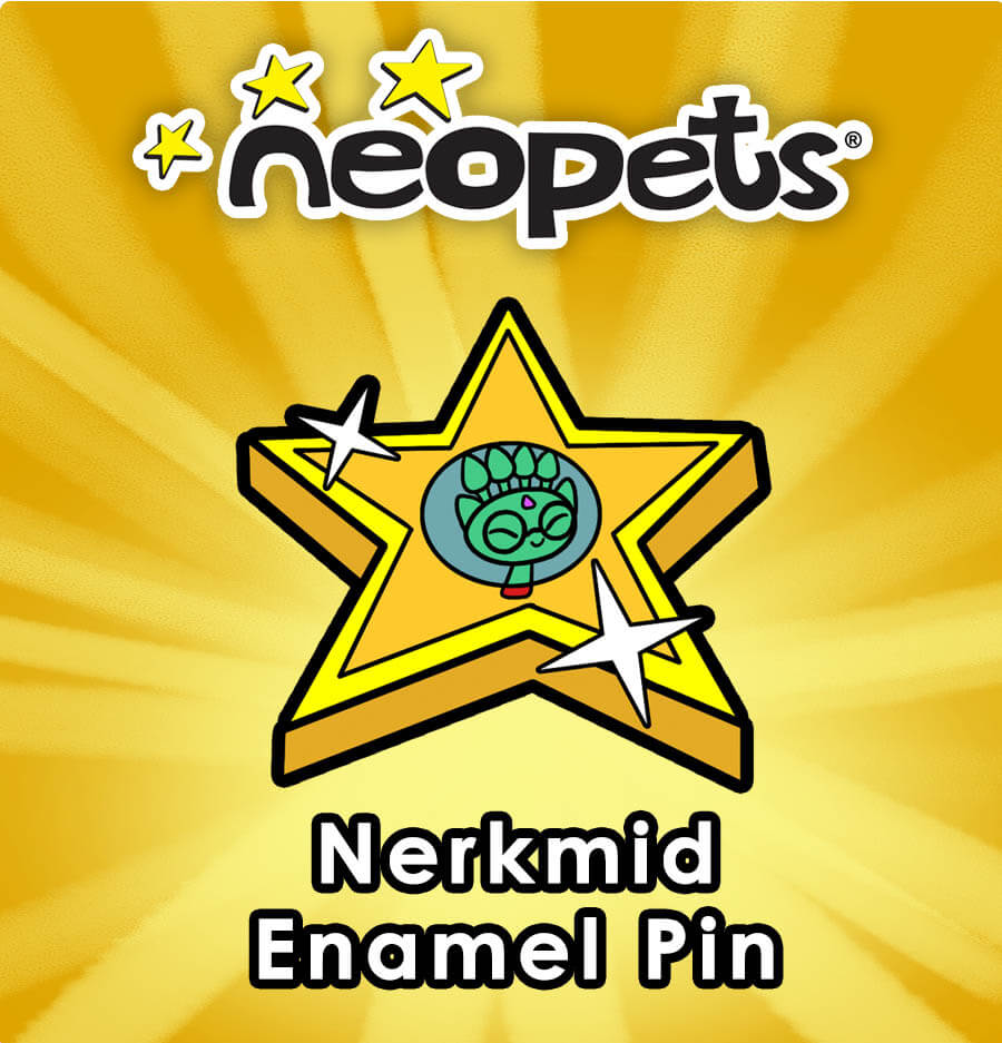 Nerkmid Official Neopets Enamel Pin V1 3