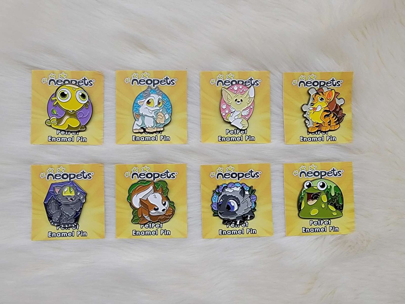 Neopets PetPet Soft Enamel Pins V2 (Officially Licensed) Geekify Inc