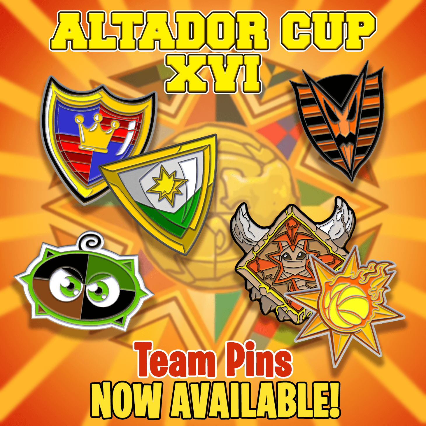 Neopets Altador Cup Team Enamel Pins (Officially Licensed) Geekify Inc