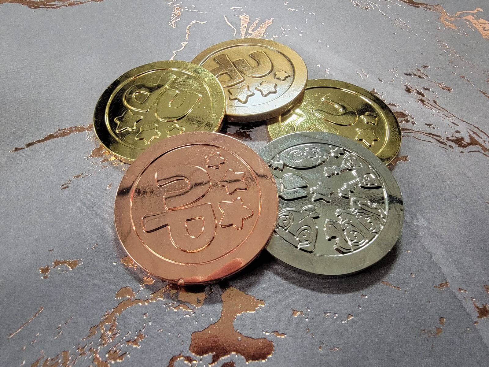 Adventure Coins - Dragon Metal Coins Set of 10