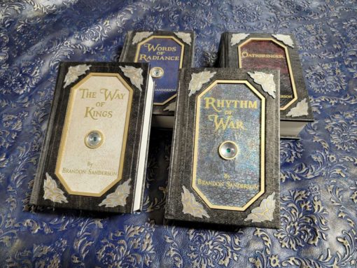 The Stormlight Archive - Rebound Leather Book Set - Geekify Inc