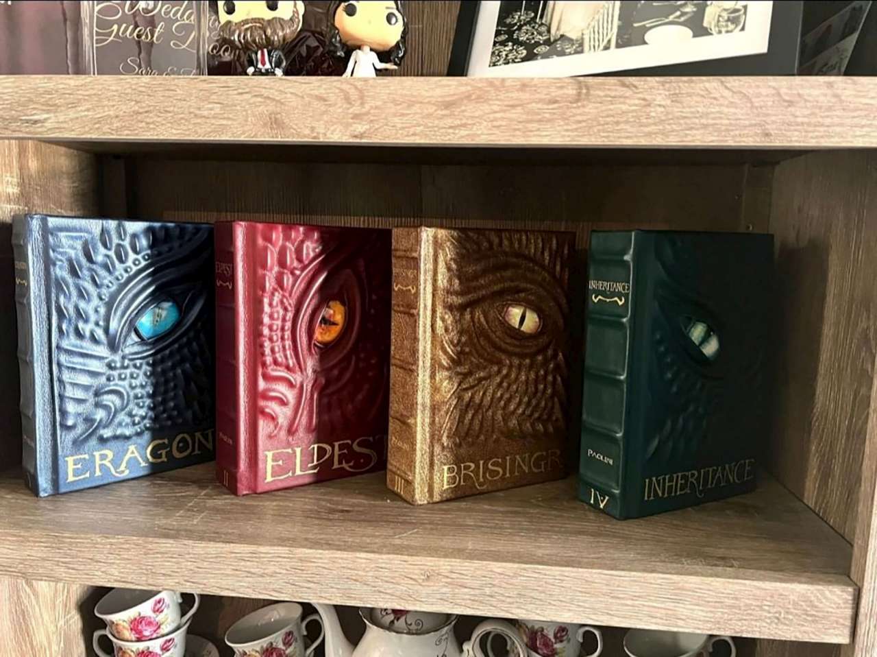 Inheritance Cycle Book Series - Leatherbound Rebound Books (Christopher  Paolini) - Geekify Inc
